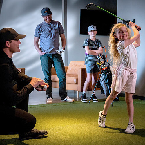indoor golf camps/clinics